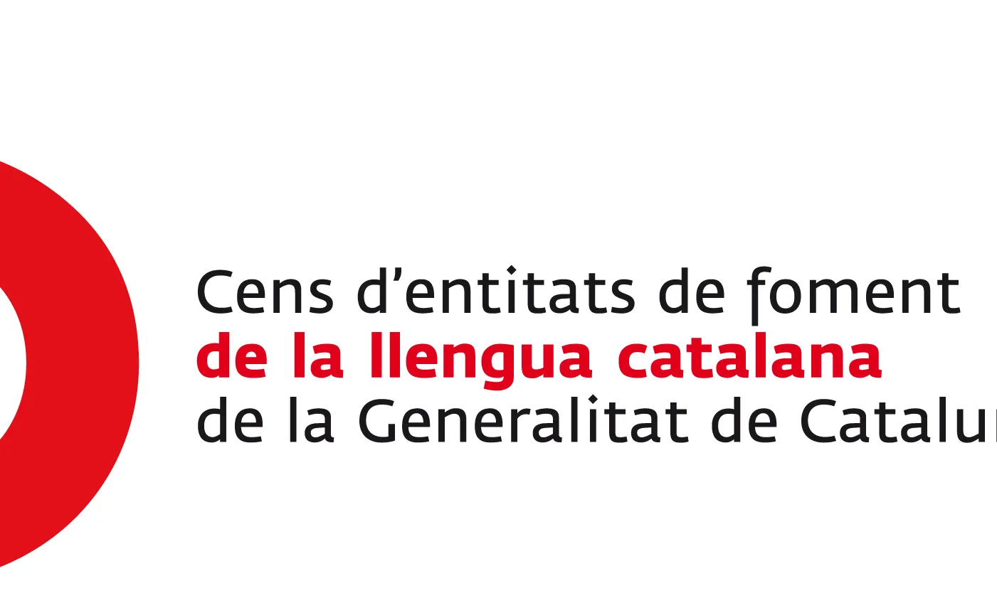 Logo del Cens d'entitats de foment de la llengua catalana