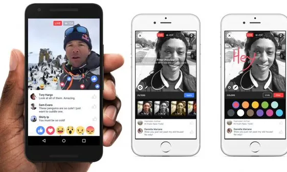 Amb Facebook Live podreu emetre en directe els vostres esdeveniments.