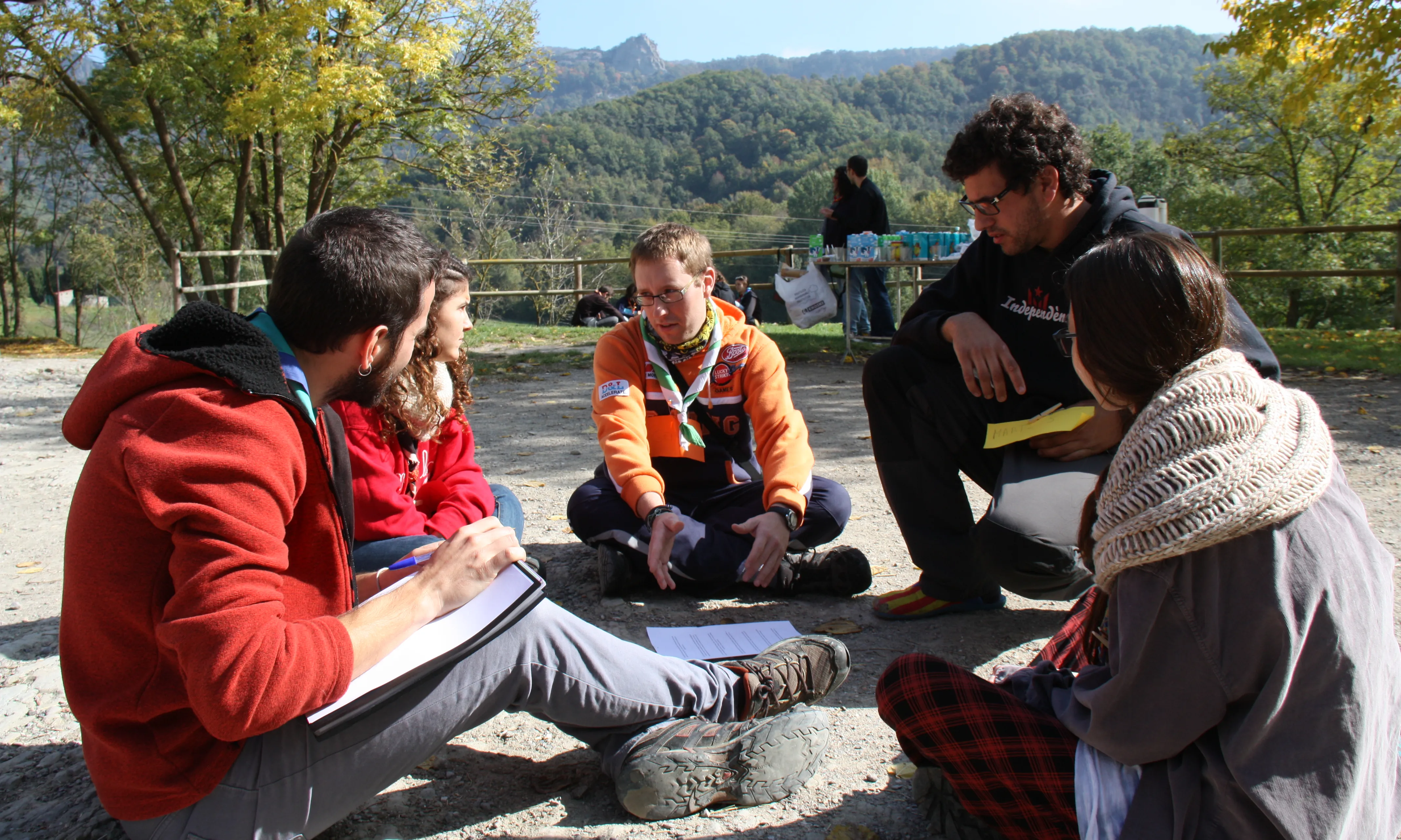 Dinàmiques participatives / Foto: Minyons Escoltes i Guies de Catalunya
